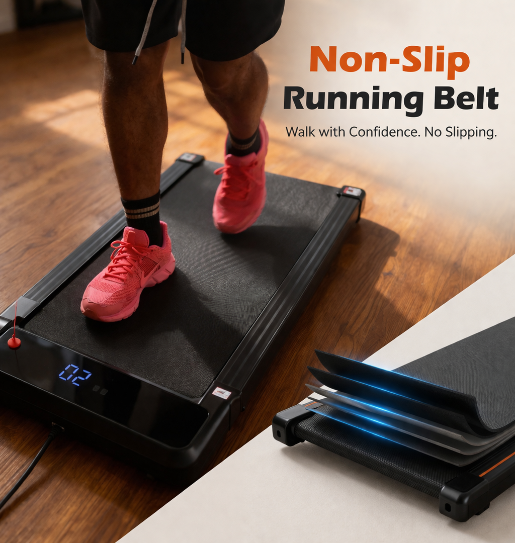 Portable Walking Pad - No Gym. No Excuses. Just Steps.