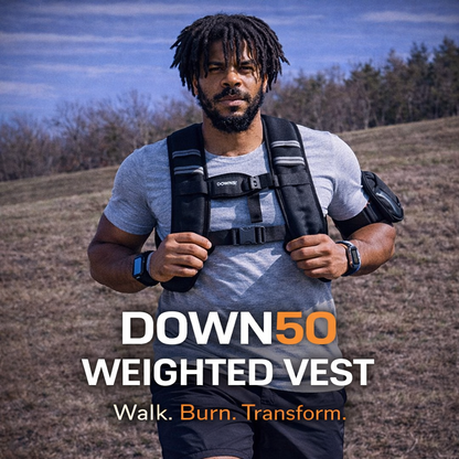 Weighted Vest - Men & Women - Turn Your Walk Into a Power Move - 16lbs Adjustable